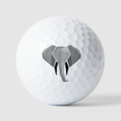 Geometrie Elephant Head Golfballen (Voorkant)
