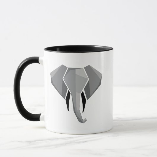 Geometrie Elephant Head Mok (Links)