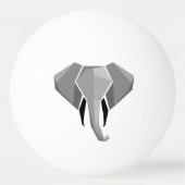 Geometrie Elephant Head Pingpongbal (Achterkant)