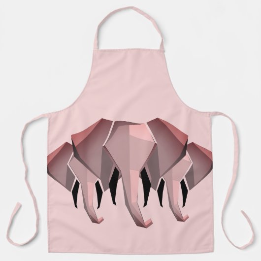 Geometrie Elephant Head Schort (Voorkant)