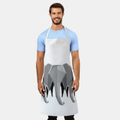 Geometrie Elephant Head Schort (Gedragen)