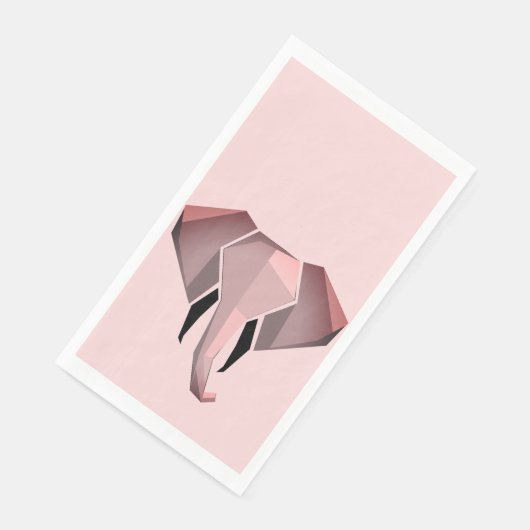 Geometrie Elephant Head Servet (Hoek)
