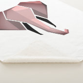 Geometrie Elephant Head Sherpa Deken (3/4)