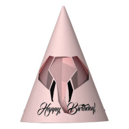 Geometrie Elephant Head Verjaardag Feesthoedjes