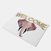 Geometrie Elephant Head Welkom Deurmat (Schuin)