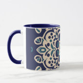 geometrie en kalligrapie arab Mug Mok (Links)