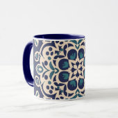 geometrie en kalligrapie arab Mug Mok (Voorkant links)