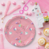 Geometrie en vierkant papieren bordje (Feest)