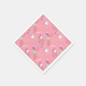 Geometrie en vierkant servet (Hoek)