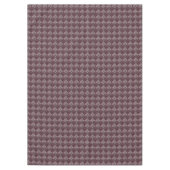 Geometrie etnische patchwork bruin bordeauxrood tafelkleed (Voorkant)