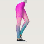 Geometrie - fluorescentie leggings (Rechts)
