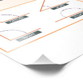 Geometrie Foto Afdruk (Hoek)