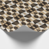 Geometrie herhalen: gestructureerd achtergrondontw cadeaupapier (Hoek)