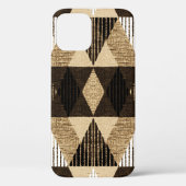 Geometrie herhalen: gestructureerd achtergrondontw Case-Mate iPhone case (Achterkant)