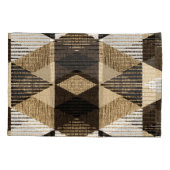 Geometrie herhalen: gestructureerd achtergrondontw kussensloop (Achterkant)