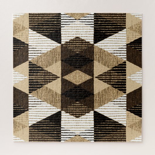 Geometrie herhalen: gestructureerd achtergrondontw legpuzzel (Verticaal)