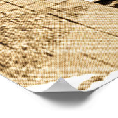 Geometrie herhalen: gestructureerd achtergrondontw poster (Hoek)