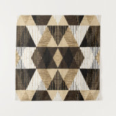 Geometrie herhalen: gestructureerd achtergrondontw wandkleed (Voorkant (horizontaal))