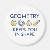 Geometrie houdt je in vorm magneet (Voorkant)