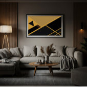 Geometrie in Earth Tones Canvas