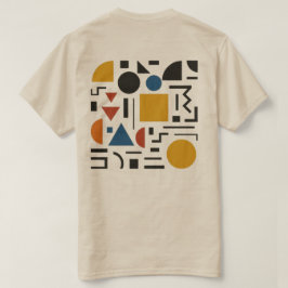 Geometrie in Feeststemming T-shirt