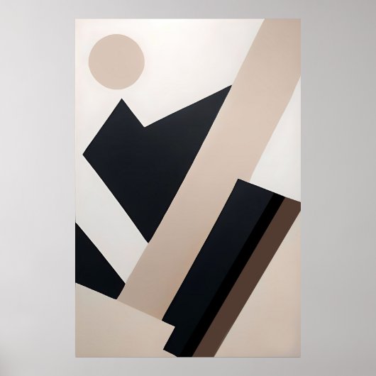 Geometrie in harmonie poster (Voorkant)