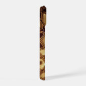 Geometrie in hout iPhone 15 case (Rechterkant)