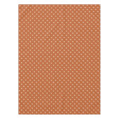 Geometrie in Love - crème op red ochre - patroon. Tafelkleed (Voorkant)