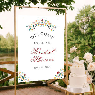 geometrie ingewikkelde klassieke motief bruiloft poster