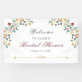 geometrie ingewikkelde klassieke motief bruiloft spandoek