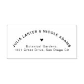  geometrie ingewikkelde klassieke motief bruiloft  zelfinktende stempel (Design)