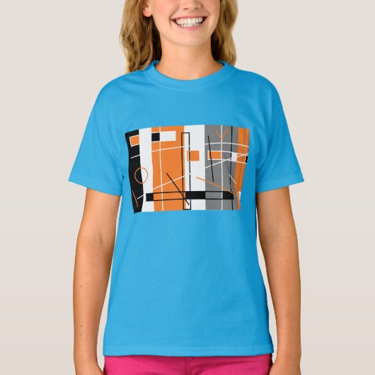 Geometrie inspiratie Cool T-shirt (Voorkant)