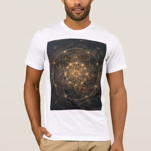 Geometrie is gebed in vorm t-shirt (Voorkant)