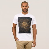 Geometrie is gebed in vorm t-shirt (Voorkant volledig)