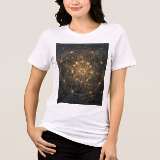 Geometrie is Gebed in Vorm Tri-Blend Shirt