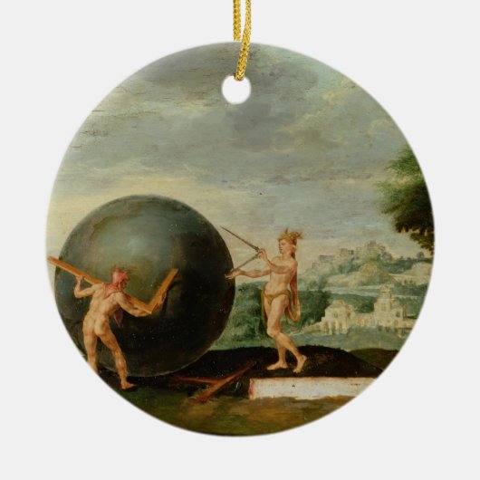 Geometrie Keramisch Ornament (Voorkant)
