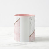 Geometrie marmerwolken mok (Midden)