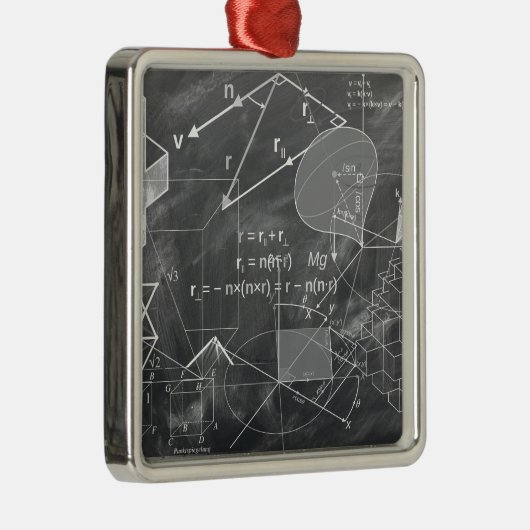 geometrie metalen ornament (Rechts)