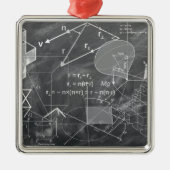 geometrie metalen ornament (Voorkant)