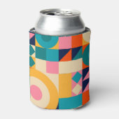 Geometrie minimalistisch: illustratie Poster Blikjeskoeler (Blikje Voorkant)