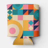 Geometrie minimalistisch: illustratie Poster Blikjeskoeler (Achterkant)