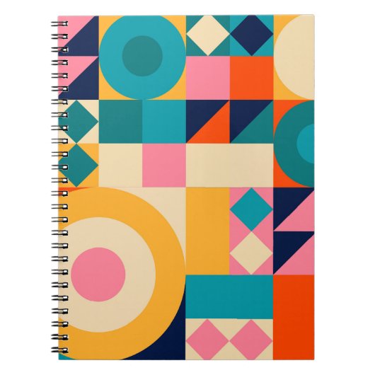 Geometrie minimalistisch:  illustratie Poster Notitieboek (Voorkant)