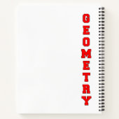 Geometrie Notitieboek (Achterkant)