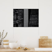 Geometrie Nr 11 Poster (Keuken)