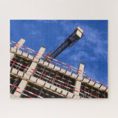 Geometrie omhoog in de lucht legpuzzel (Horizontaal)