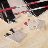 Geometrie omhoog in de lucht legpuzzel (Zijkant)