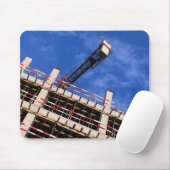 Geometrie omhoog in de lucht muismat (Met muis)