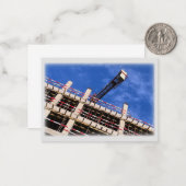 Geometrie omhoog in de lucht notitiekaartje (Voorkant / Achterkant in situ)