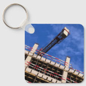 Geometrie omhoog in de lucht sleutelhanger (Voorkant)