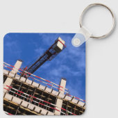 Geometrie omhoog in de lucht sleutelhanger (Achterkant)